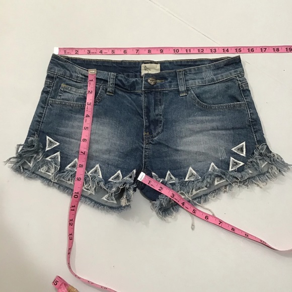 Anthropologie Bird Label Jean Shorts - Picture 9 of 11
